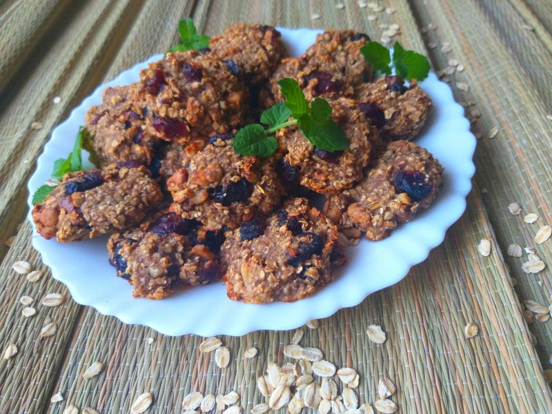 Szybkie ciasteczka owsiane