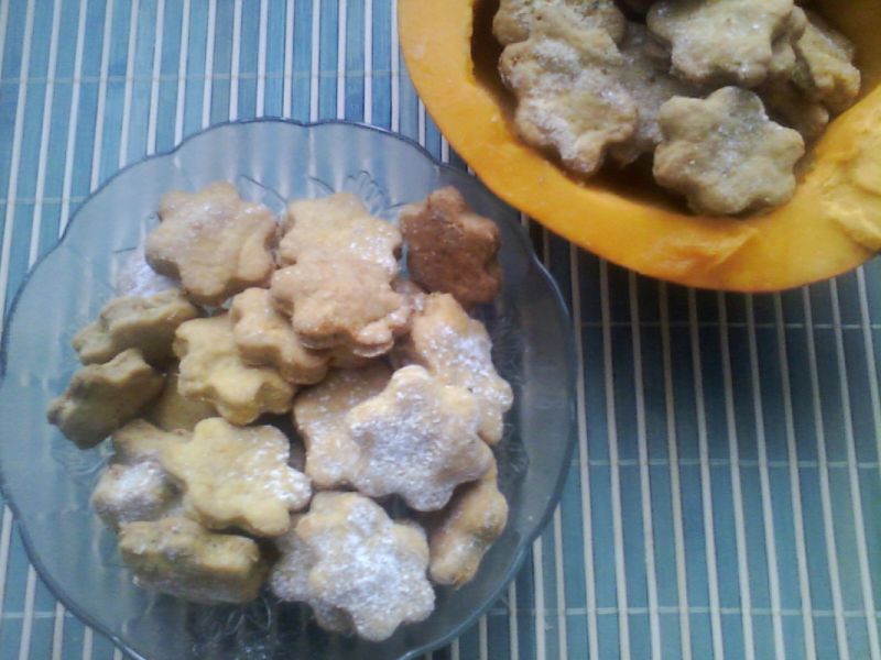 Szybkie ciasteczka z dynią i kisielem