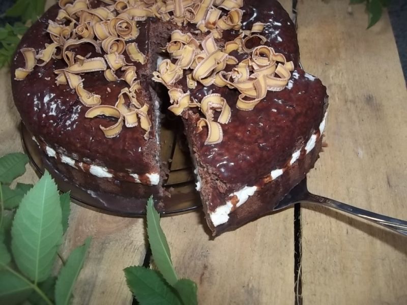 Szybkie ciasto kakaowe