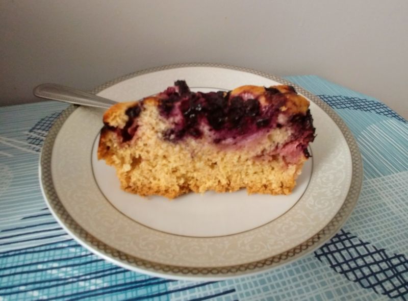 Szybkie ciasto z jagodami Szybkie ciasto z jagodami