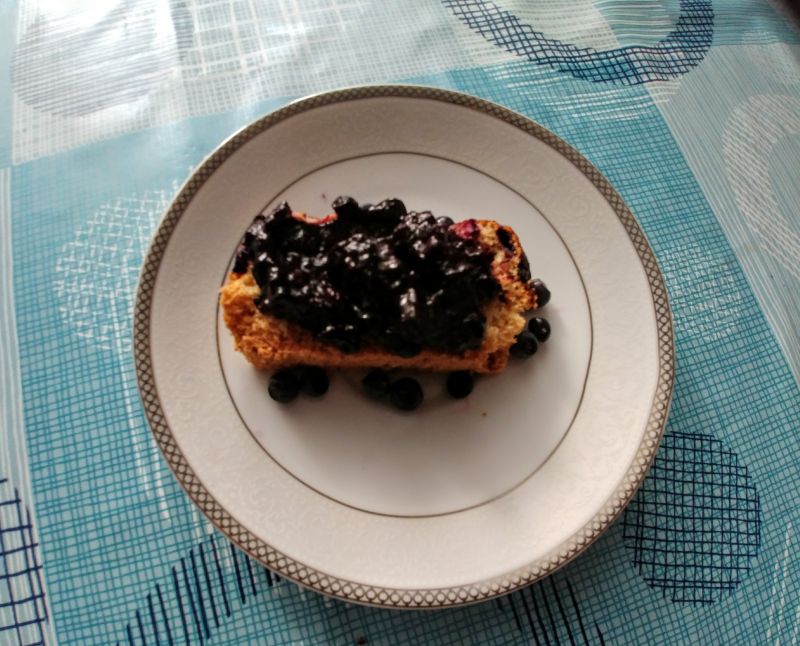 Szybkie ciasto z jagodami Szybkie ciasto z jagodami