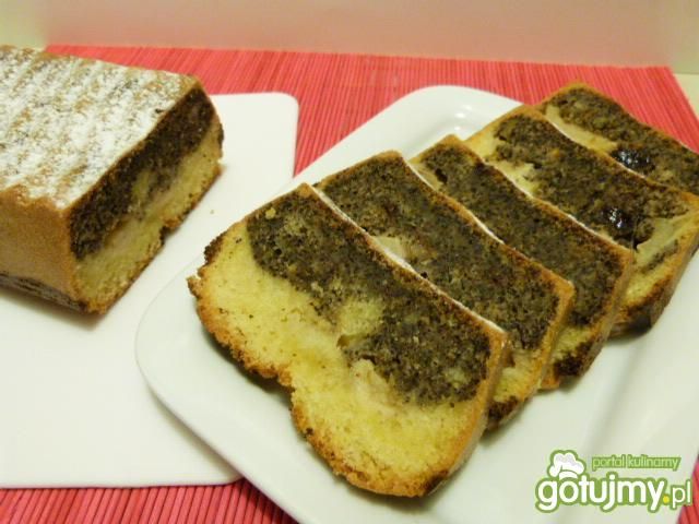 Szybkie ciasto z makiem i jabłkami Szybkie ciasto z makiem i jabłkami
