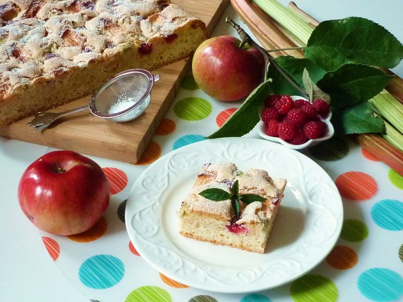 Szybkie ciasto z owocami Szybkie ciasto z owocami