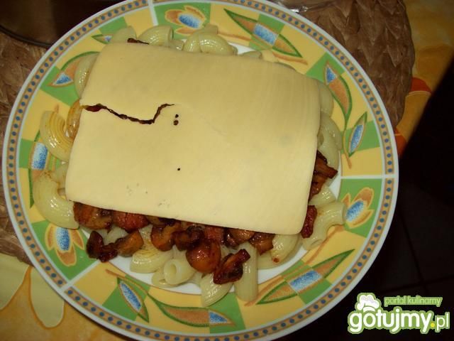 Szybkie danie z makaronem  Szybkie danie z makaronem