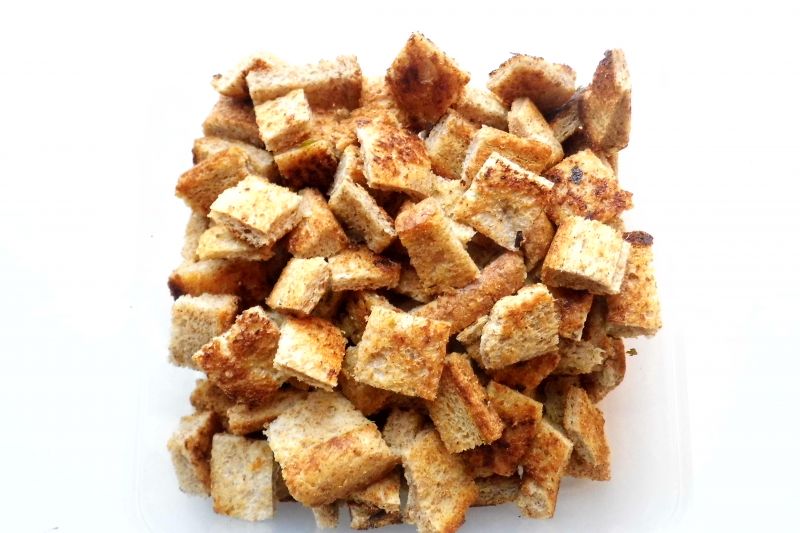 Szybkie grzanki do zupy