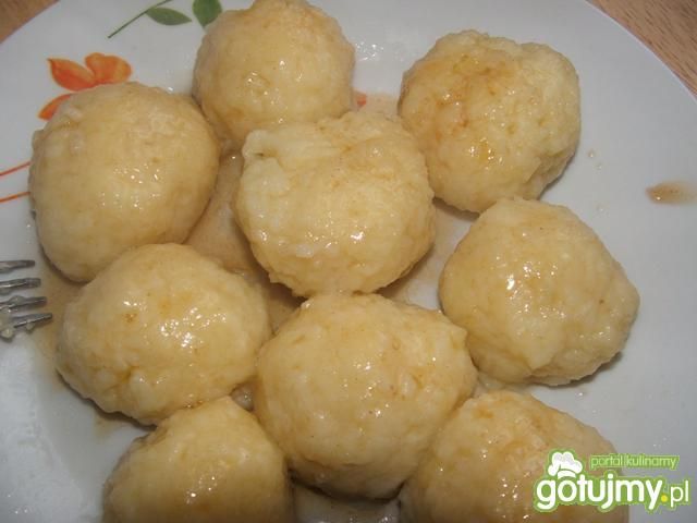 Szybkie knedelki z jabłkami Szybkie knedelki z jabłkami