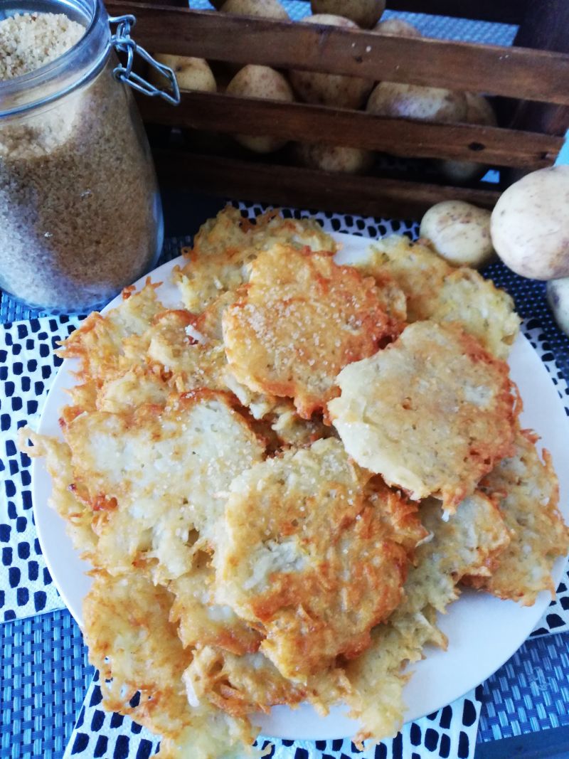 Szybkie placki ziemniaczane  Szybkie placki ziemniaczane