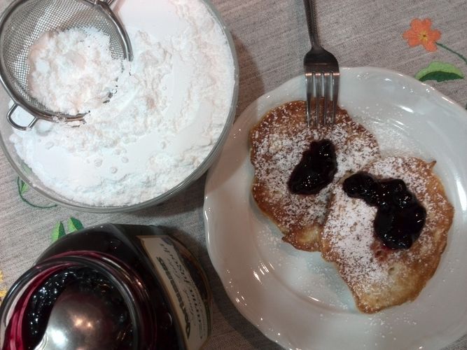 Szybkie placuszki z jabłkami Szybkie placuszki z jabłkami