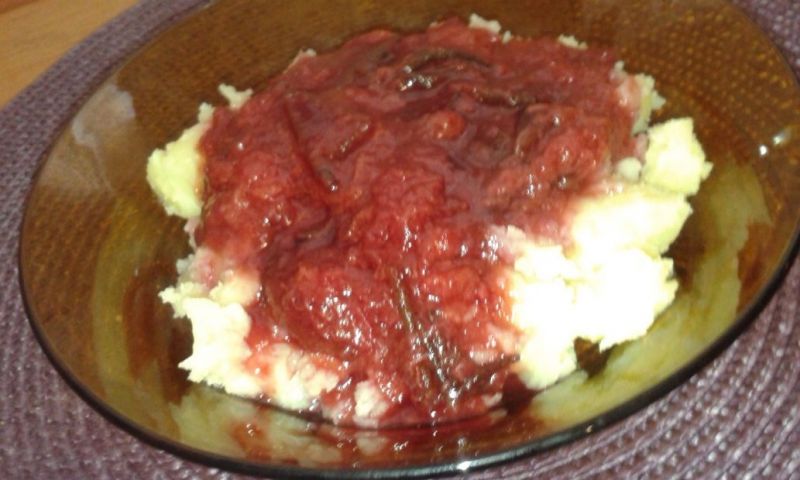 Szybkie proste danie ze śliwkami Szybkie proste danie ze śliwkami