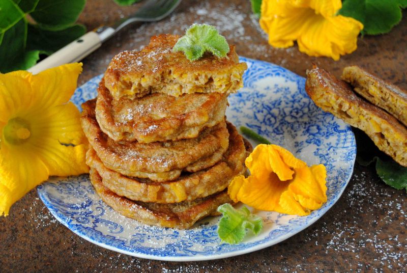 Szybkie racuszki z dynią Szybkie racuszki z dynią