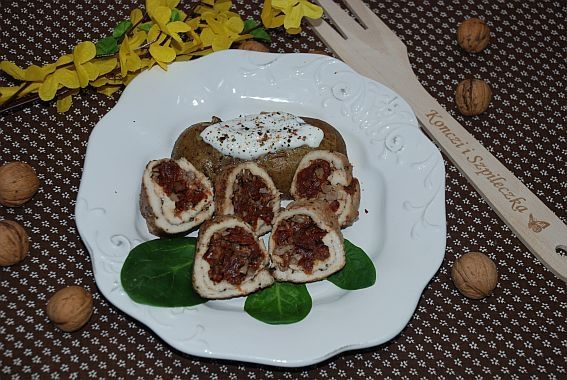 Szybkie roladki z kurczaka Szybkie roladki z kurczaka