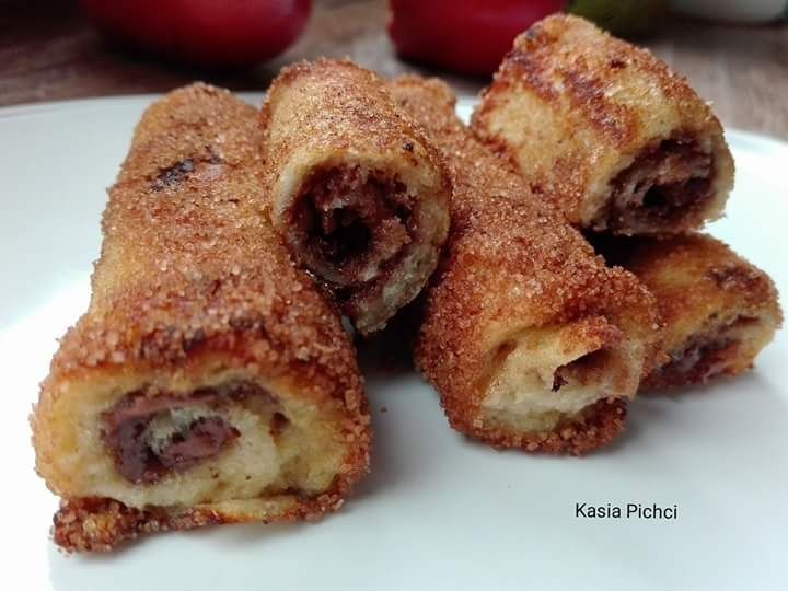 Szybkie roladki z Nutellą Szybkie roladki z Nutellą