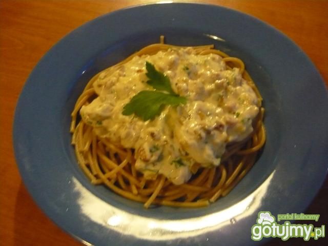 Szybkie spagetti carbonara  Szybkie spagetti carbonara