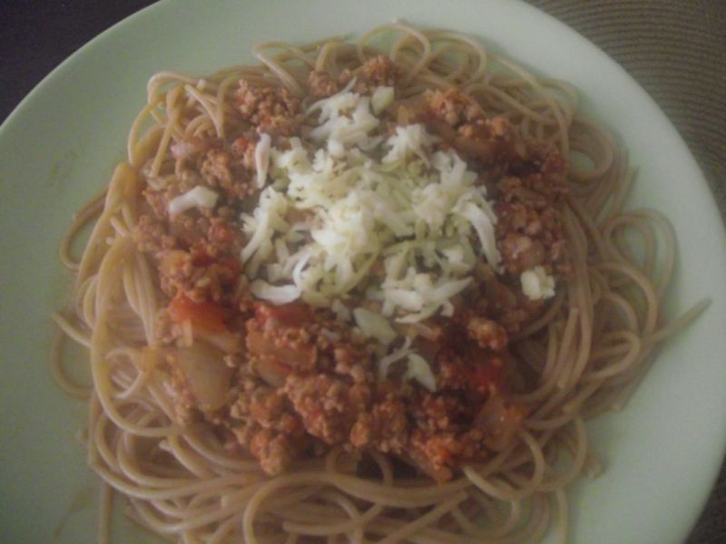 Szybkie spaghetti by me  Szybkie spaghetti by me