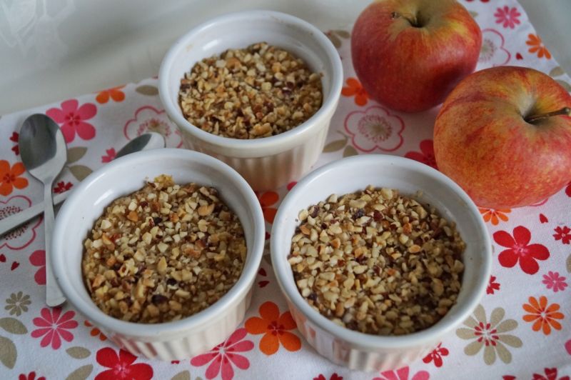 Szybkie szarlotki z kuskusem