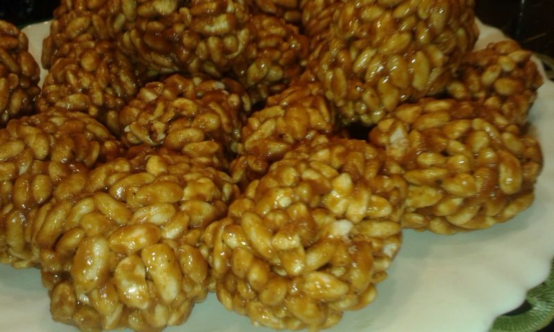 Szybkie szyszki z ryżu preparowanego