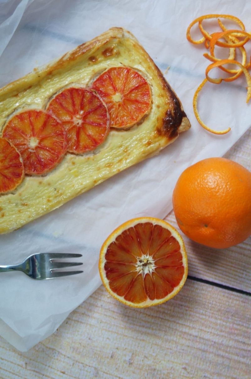 Szybkie tarty z czerwoną pomarańczą Szybkie tarty z czerwoną pomarańczą