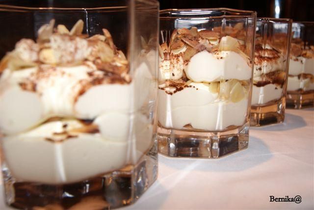 Szybkie tiramisu z migdałami