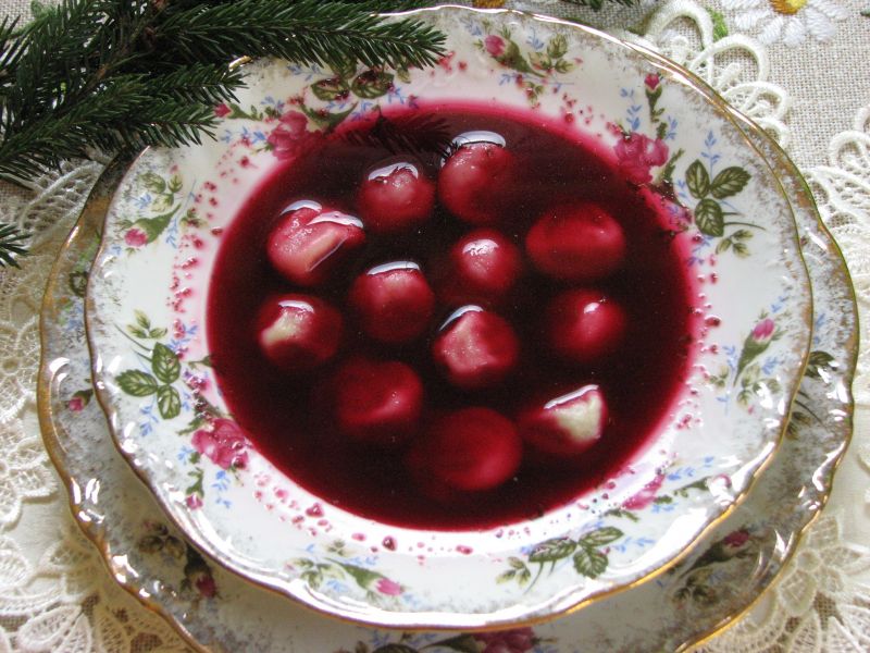 Szybkie uszka z grzybami