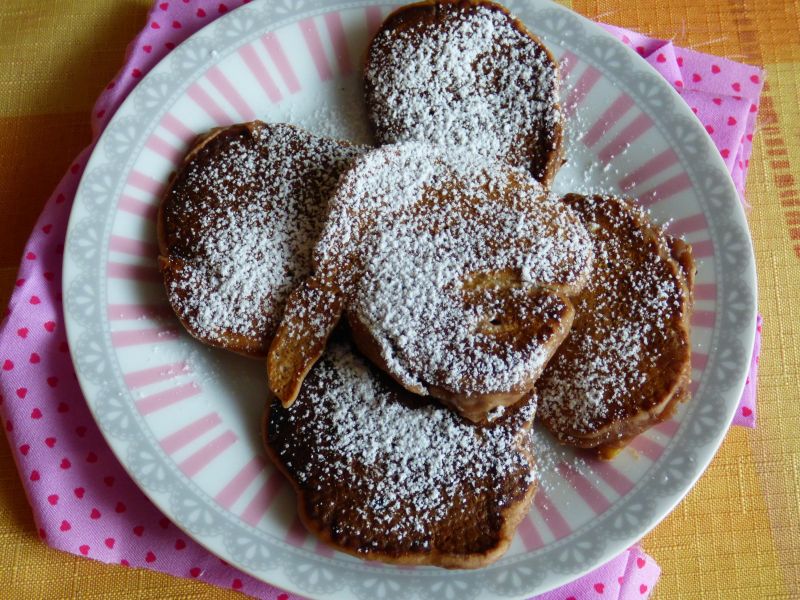 Szybkie waniliowe placki