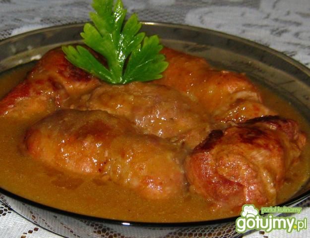 Szybkie zawijaski w sosie Szybkie zawijaski w sosie