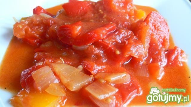 Szybykie paprykowe leczo Szybykie paprykowe leczo