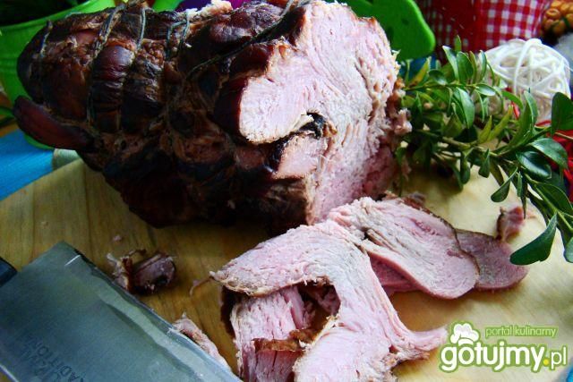 Szynka domowa wędzona 