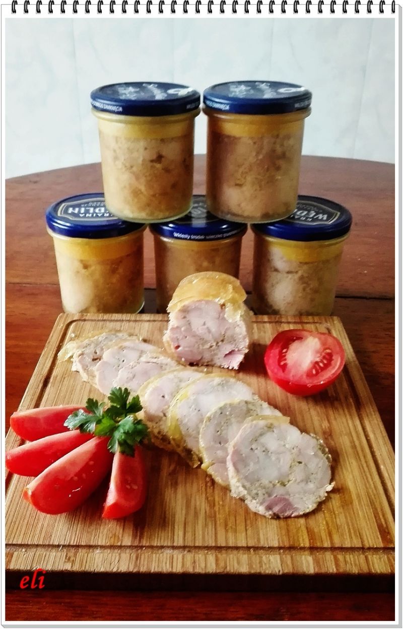 Szynka drobiowa Eli w słoikach