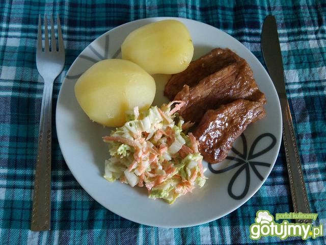 Szynka duszona w coli