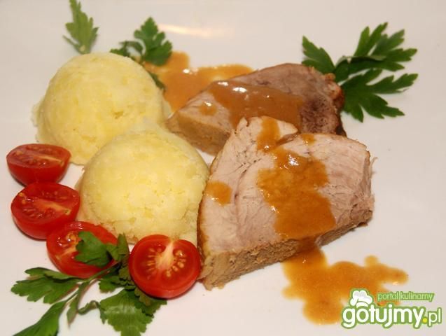 Szynka obsmażana i duszona 