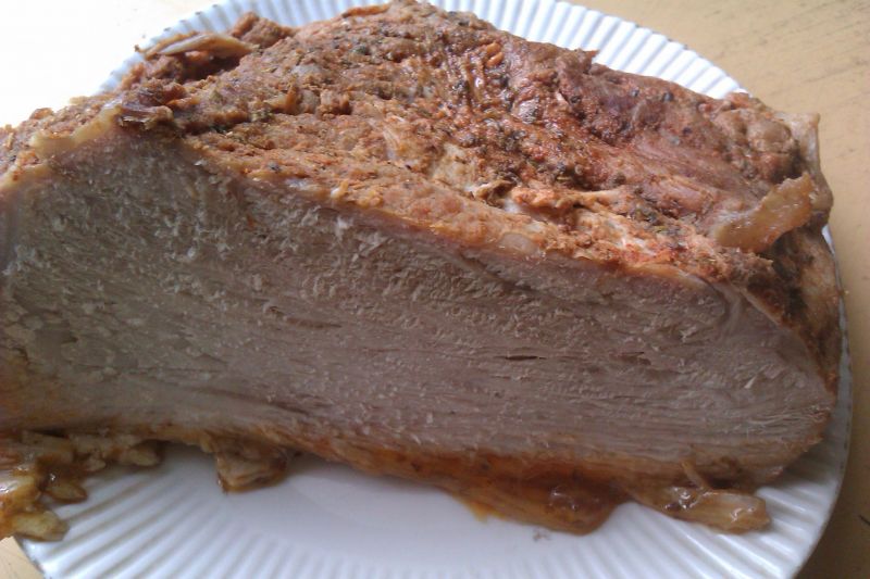 Szynka paprykowo-czosnkowa