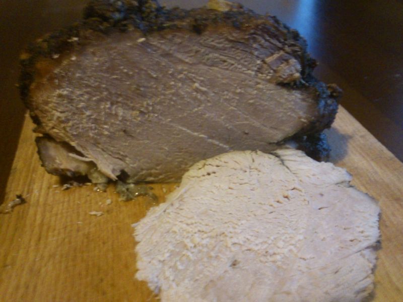 Szynka pieczona w majeranku