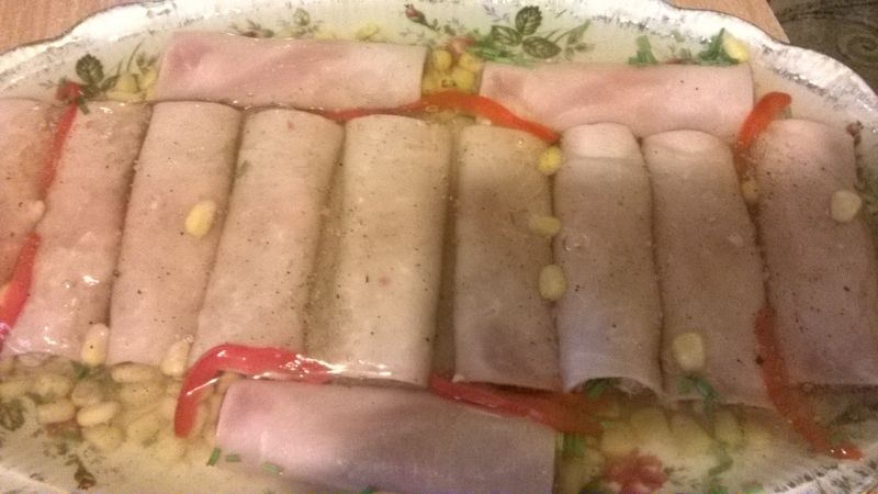 Szynka w galarecie  Szynka w galarecie