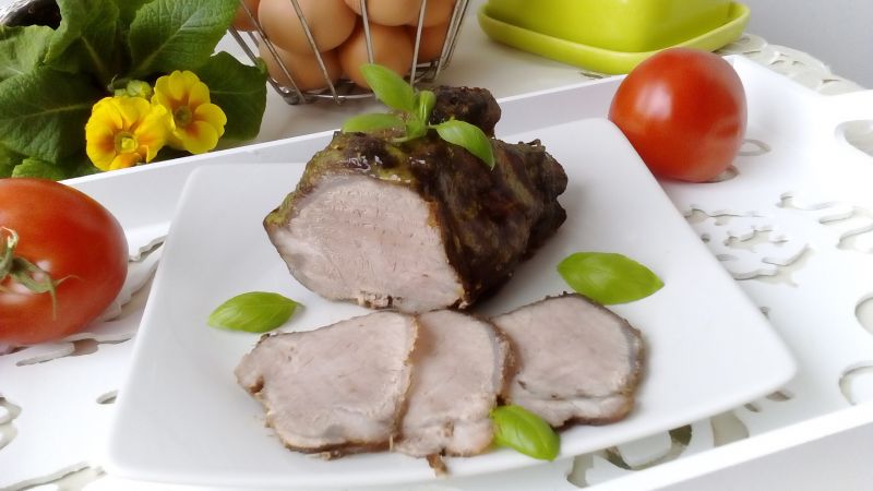 Szynka w glazurze miodowo-musztardowej  Szynka w glazurze miodowo-musztardowej