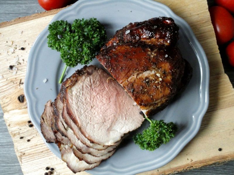 Szynka w miodowej glazurze