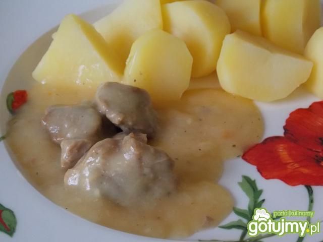 Szynka w sosie śmietanowym