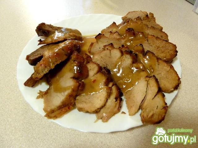 Szynka w syropie klonowym i whisky Szynka w syropie klonowym i whisky