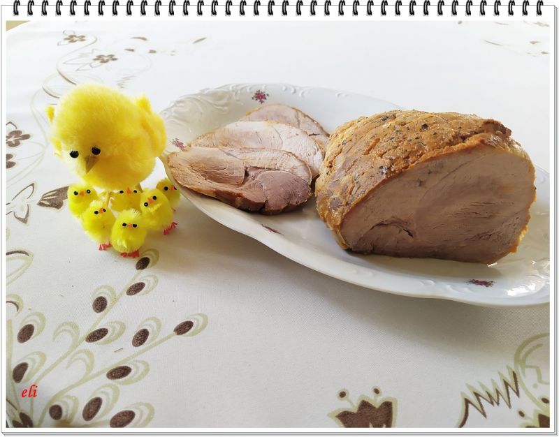 Szynka wieprzowa Eli pieczona w rękawie