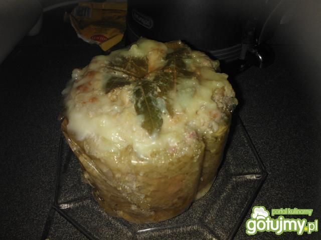 Szynka z kurczaka w cebuli z szynkowaru