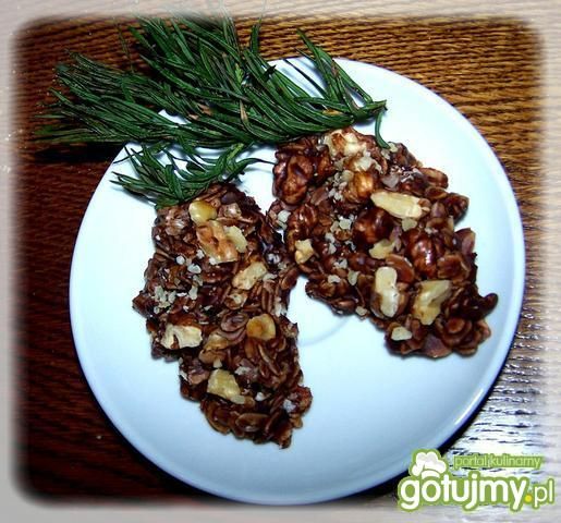 Szyszki owsiano-orzechowe Szyszki owsiano-orzechowe