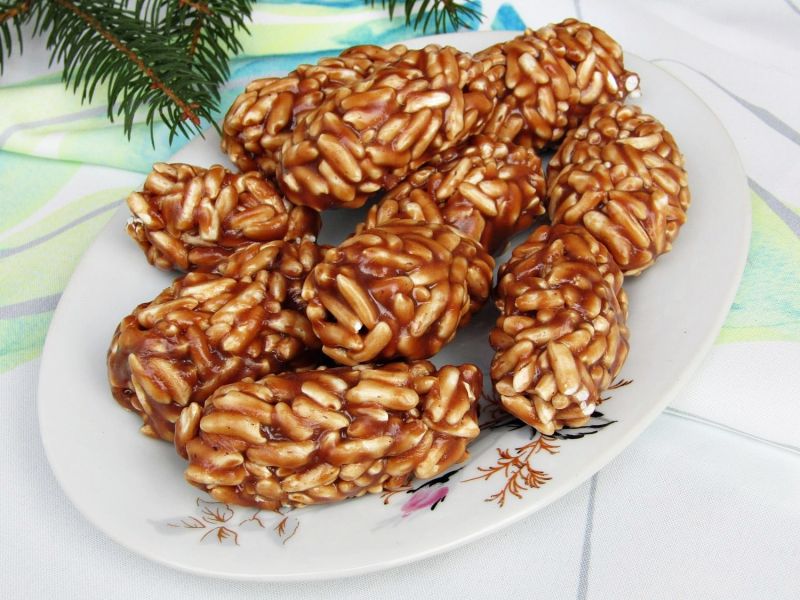 Szyszki z cukierków Szyszki z cukierków