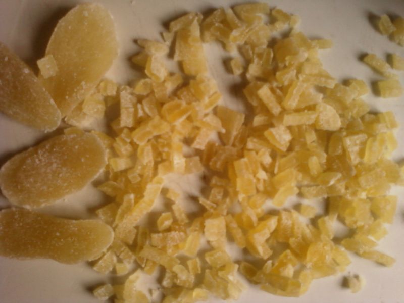 Szyszki z kandyzowanym ananasem