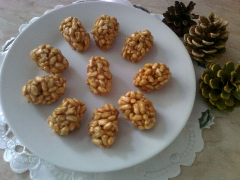 Szyszki z ryżu preparowanego Szyszki z ryżu preparowanego