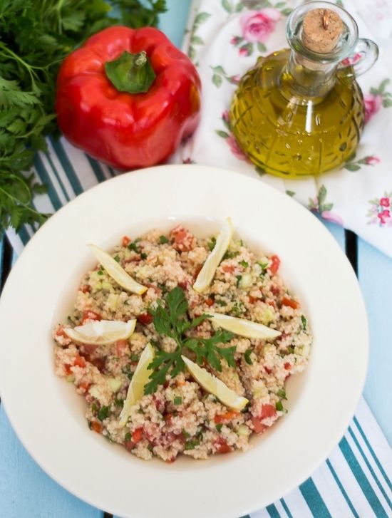 Tabbouleh zwana też tabule Tabbouleh zwana też tabule