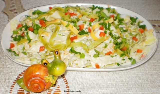 Tagliatelle  z anchois dla leniwych: Tagliatelle  z anchois dla leniwych: