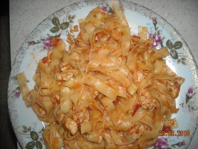 Tagliatelle z serem Tagliatelle z serem