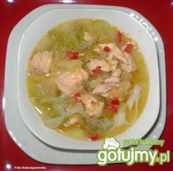 Tajska wariacja na temat zupy rybnej: Tajska wariacja na temat zupy rybnej: