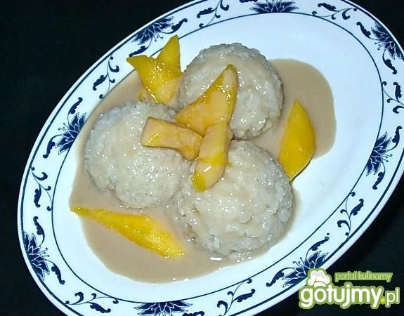 Tajski deser Khao Niaow Ma Muang