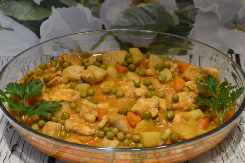 Tajskie curry z kurczakiem