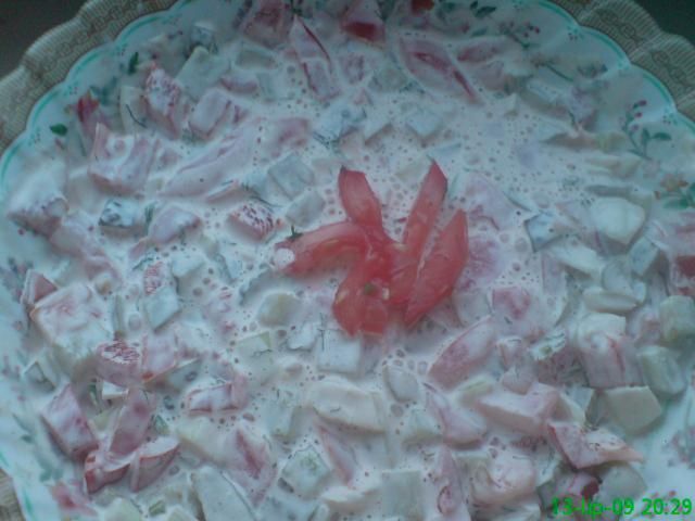 Tak sobie sałatka:)